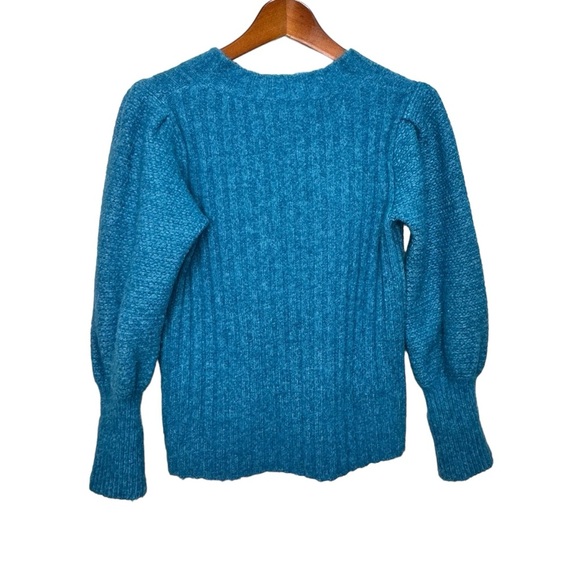 Rebecca Taylor Lofty Alpaca Puff Sleeve Sweater Size XS - Picture 13 of 16
